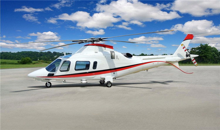 【二手直升机定金】阿古斯特aw109直升机 退役飞机 真机 私人飞机出租