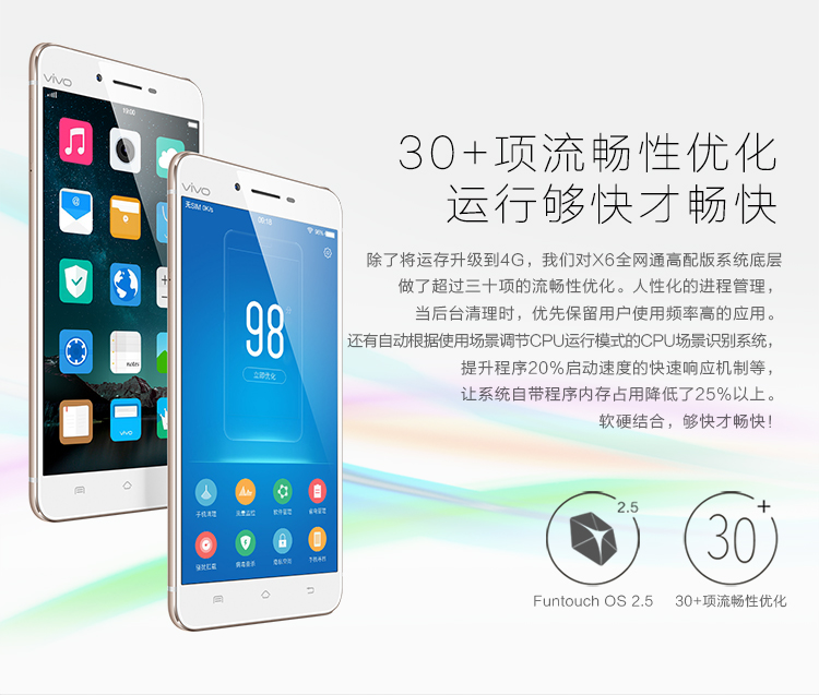 vivox6a全网通版金色