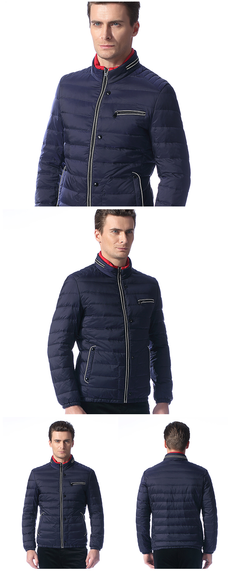 worthy九鹿王轻薄羽绒服男韩版n4dm205