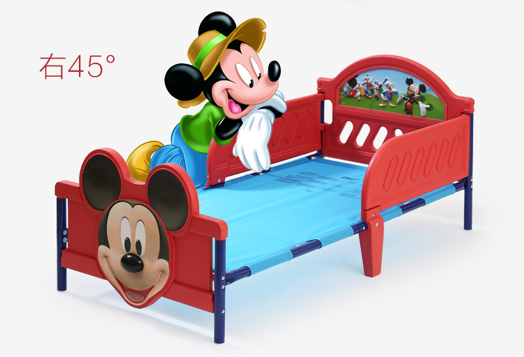 迪士尼(disney)婴儿床dc00001 迪士尼disney卡通儿童床宝宝带护栏儿童