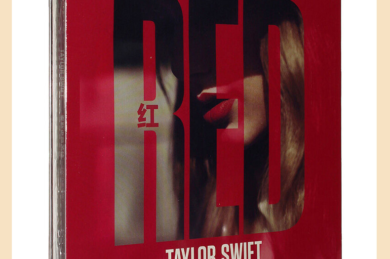 现货taylorswift泰勒斯威夫特专辑red红色2cd豪华版