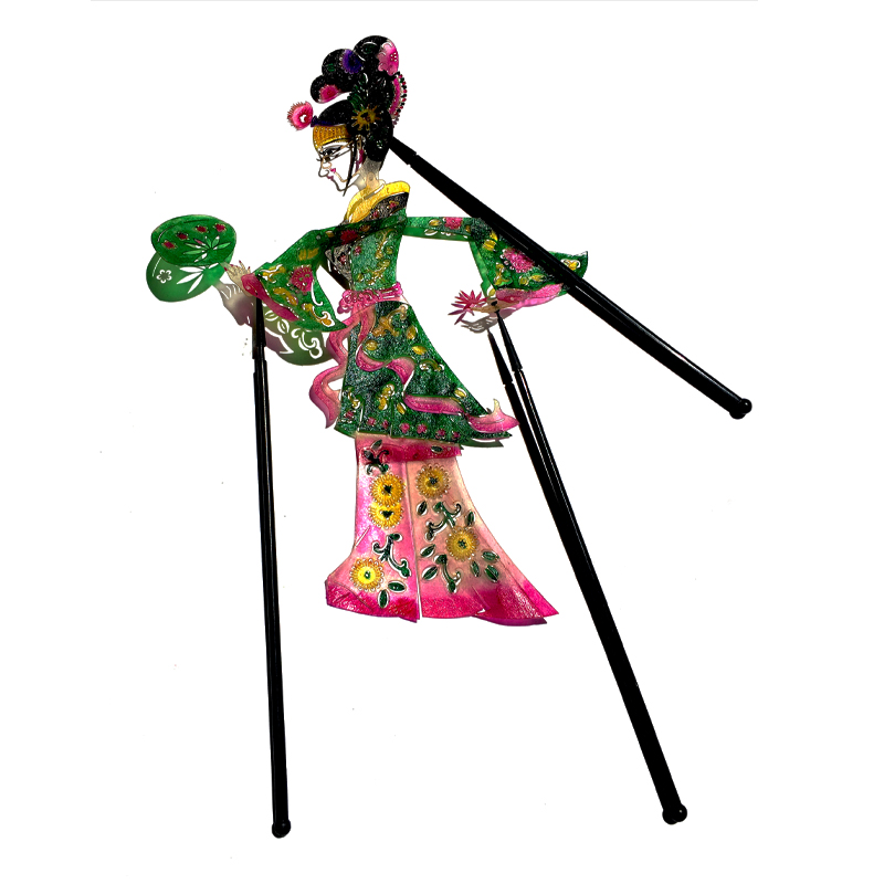 皮影戏道具材料套装人偶玩具民间纯手工艺品中国特色出国小礼