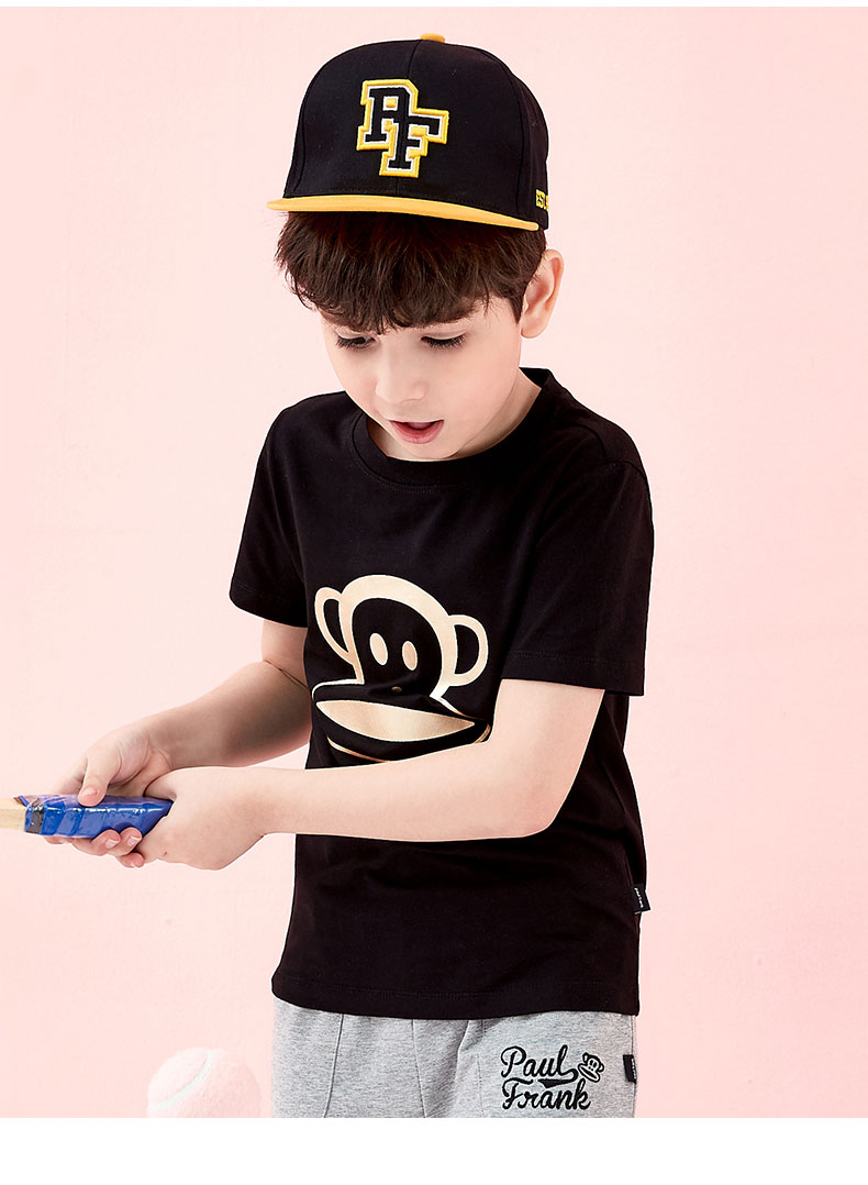 大嘴猴儿童棒球帽夏天男女童遮阳防晒可爱男宝宝鸭舌帽太阳帽休闲