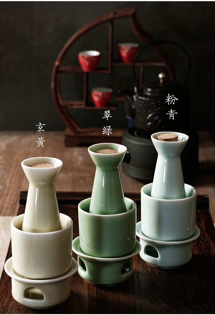 鼎亨(dingheng)酒器 鼎亨温酒器烫酒壶家用 黄酒热