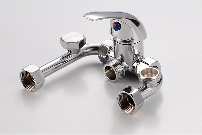 铜电热水器u型弯管_明装冷热开关淋浴龙头进水管 配件_铜u型_260克