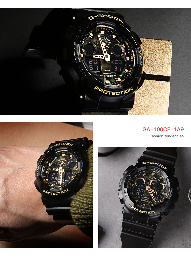 ga-100cf 卡西歐(casio)石英錶ga-100cf【價格