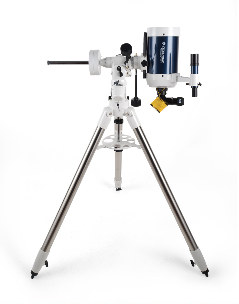 美国星特朗omni xlt 127eq施卡天文望远镜带赤道仪不绣纲三脚架大口径