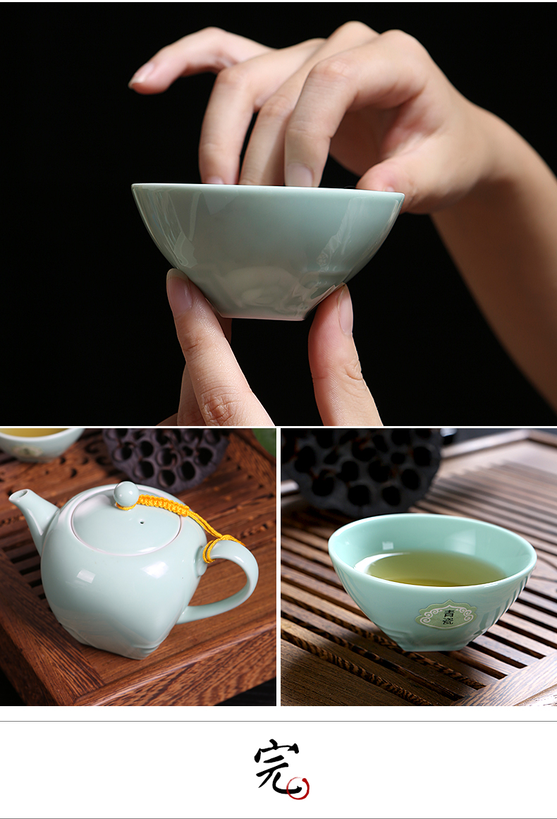 恒福(tea mill)家居器皿 恒福 茶具 茶具套装整套茶具功夫茶具越窑