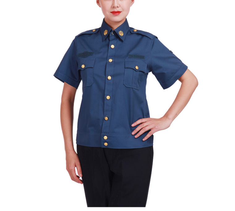 沐茵树交通执法路政运政运管短袖半袖衬衫制服装夏装短袖工作服 mu
