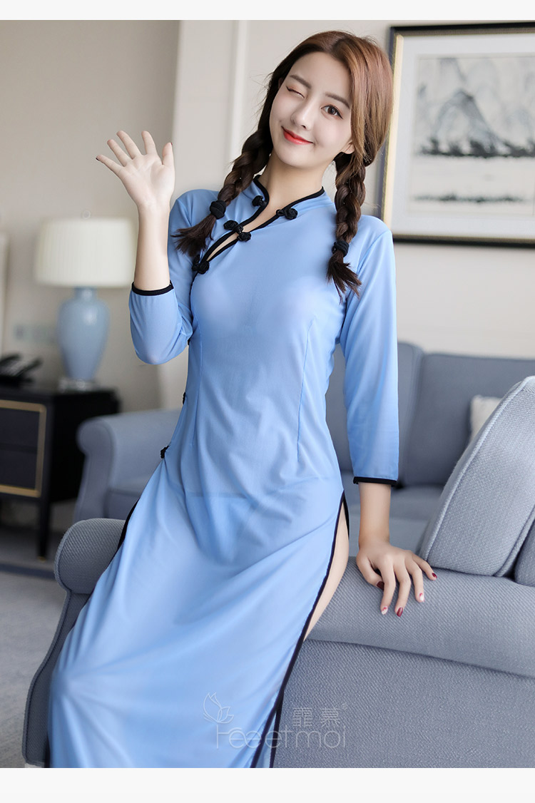 霏慕feeetmoi情趣内衣民国古典旗袍学生装复古制服魅惑情趣套装女长款