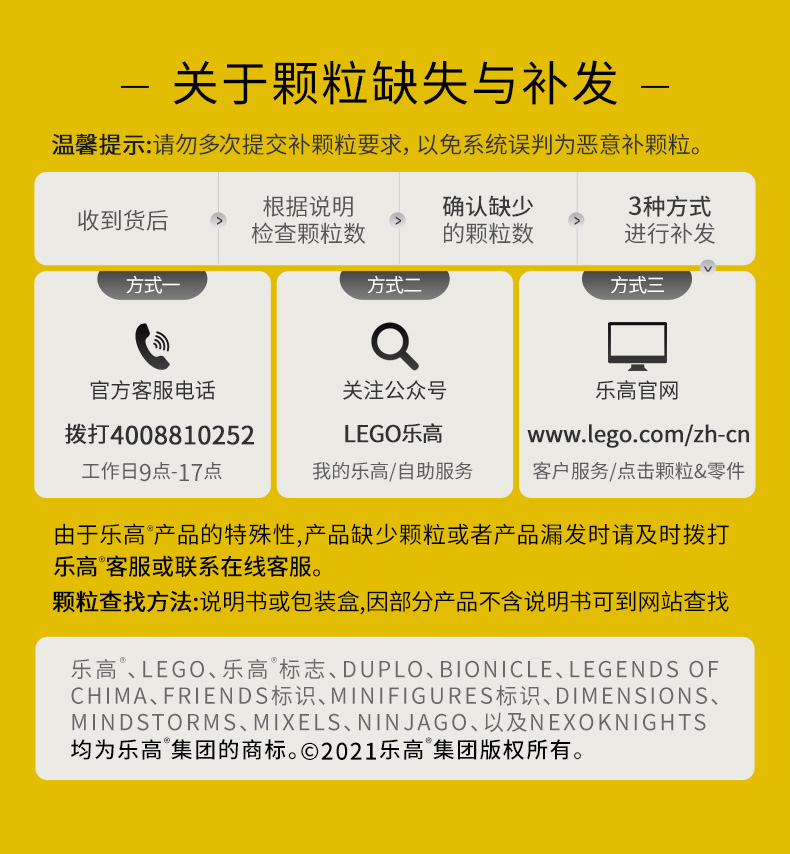 lego乐高经典创意系列积木车轮组 11014玩具拼插积木4 男孩女孩生日