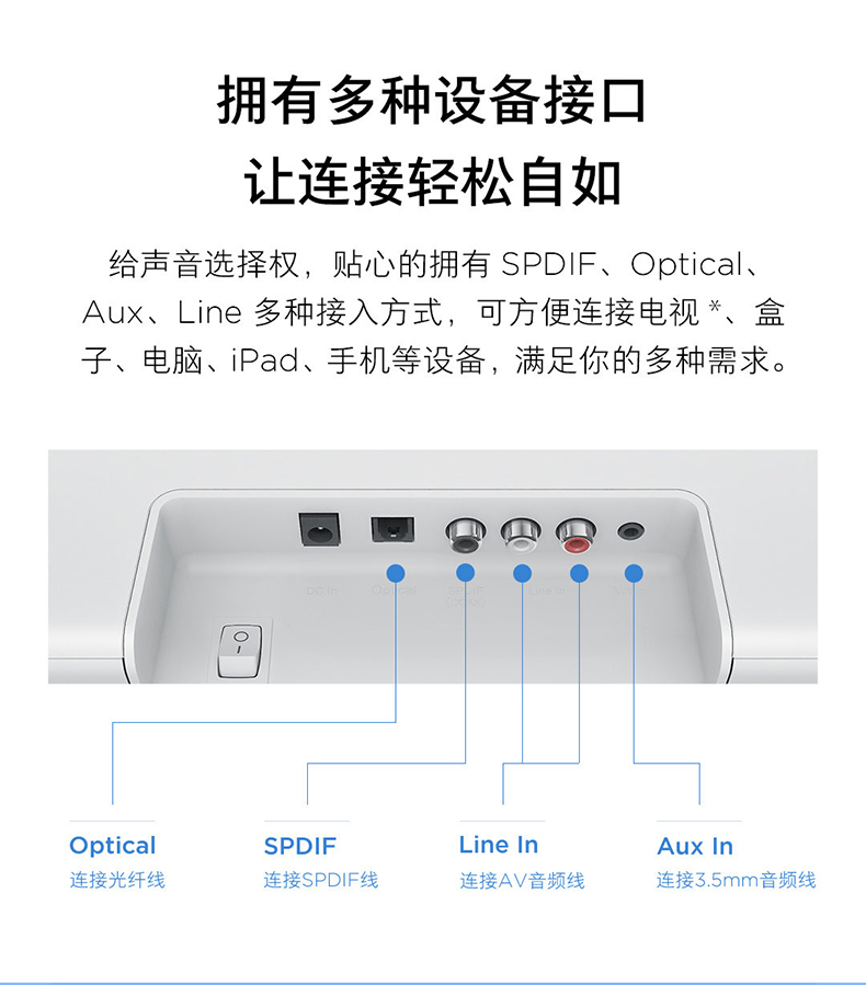 小米长条音响说明书图片