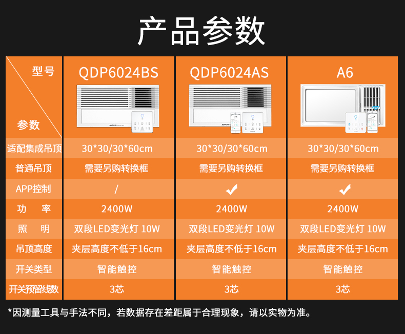 奥普浴霸价格表图片