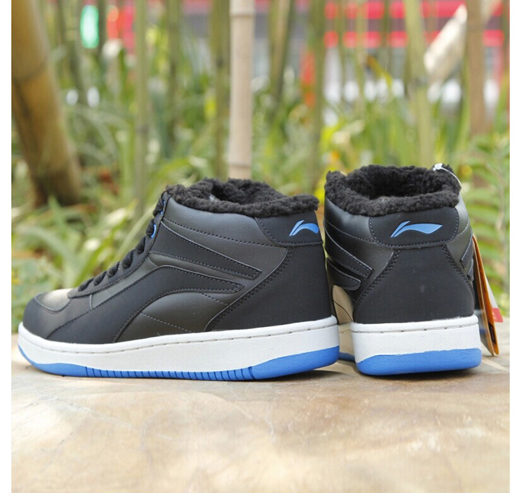 李宁2016新款冬季保暖大棉鞋高帮登山鞋男鞋户外鞋防水透气防滑鞋板鞋