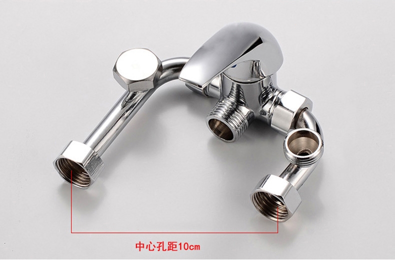 铜电热水器u型弯管_明装冷热开关淋浴龙头进水管 配件_铜u型_260克