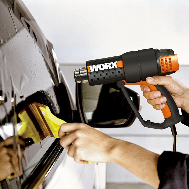 三档调温热风枪wx041塑料焊接焊枪汽车贴膜热风机热缩膜风枪五金电动