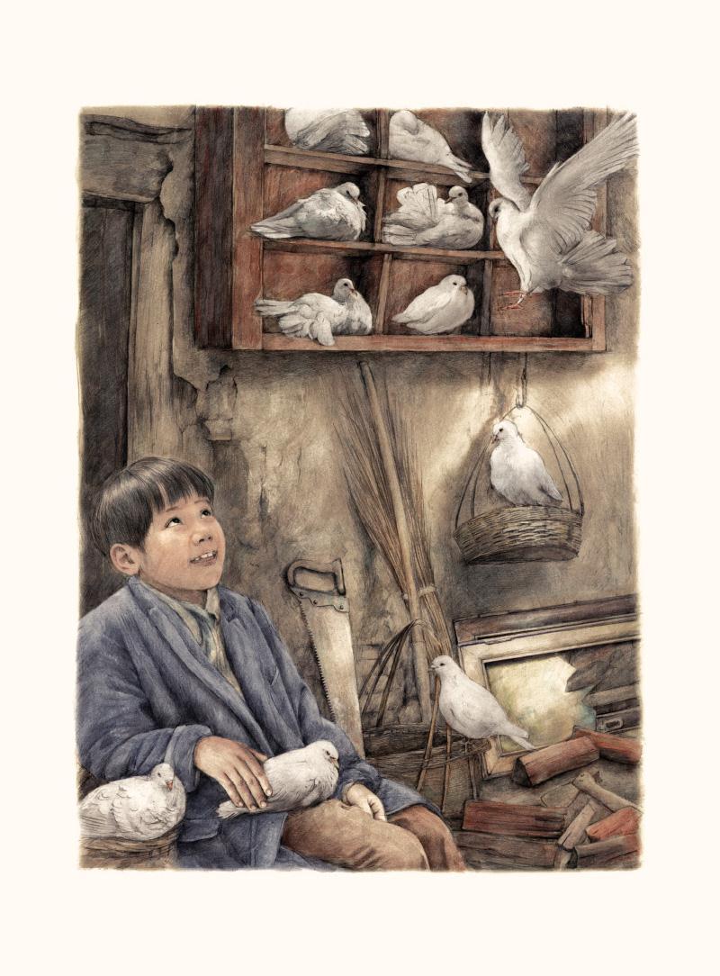 《世界著名插画家插图版 草房子》曹文轩[德]索尼娅·达诺夫斯基 绘著
