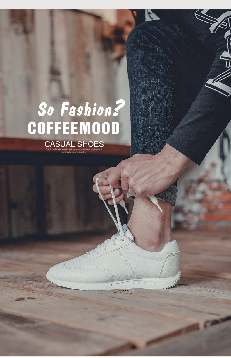 魏美人男士帆布鞋jk-1602 春季男鞋2018潮鞋男生小白阿甘休闲白色板鞋