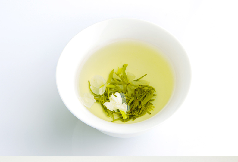 峨眉雪芽飘雪慧欣100克茉莉花茶浓香型茶叶礼盒