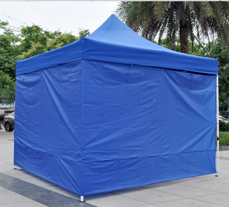 闪电客雨棚/防雨布 遮阳棚户外广告帐篷四方摆摊四脚大伞折叠伸缩式