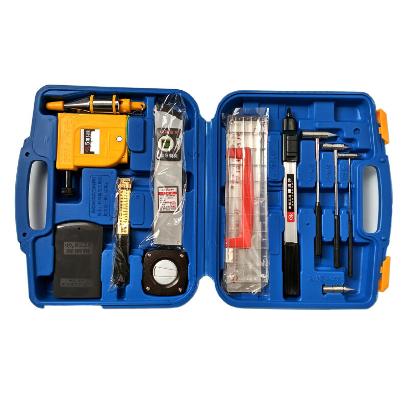 iam金属加工测量磨具磨料/ 验房工具套装2米靠尺多功能建筑工程检测尺