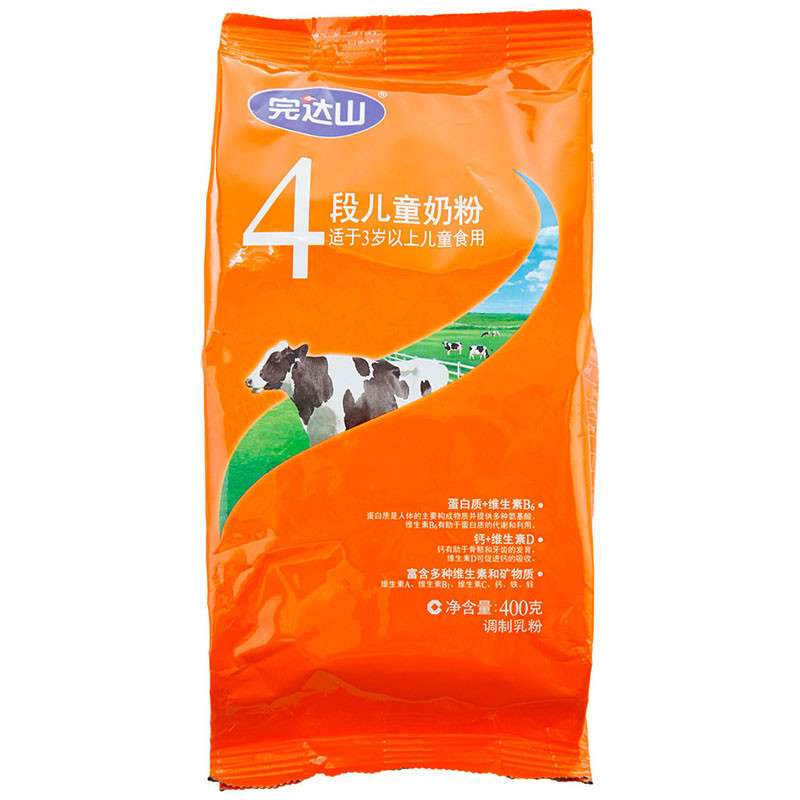 完达山优巧4段儿童配方奶粉400g 袋装