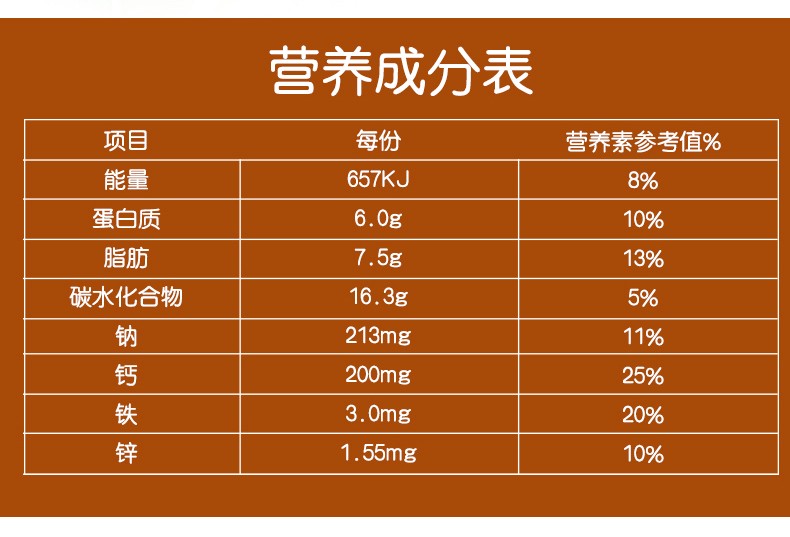 麦香早餐奶配料表图片