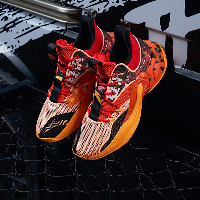 安踏篮球鞋男鞋2020新款低帮防滑缓震要疯肆战靴112031105