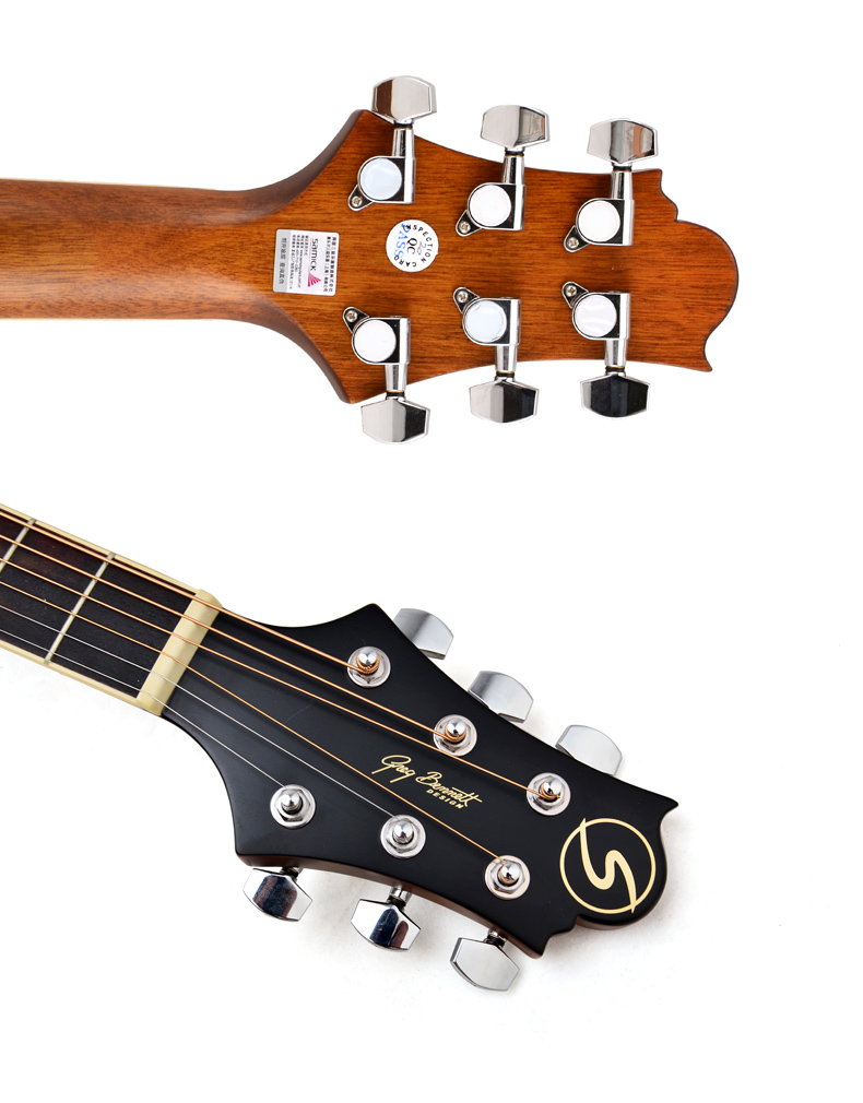 克莉丝蒂娜(christina)samick韩国三益吉他单板民谣吉他初学者gd-100