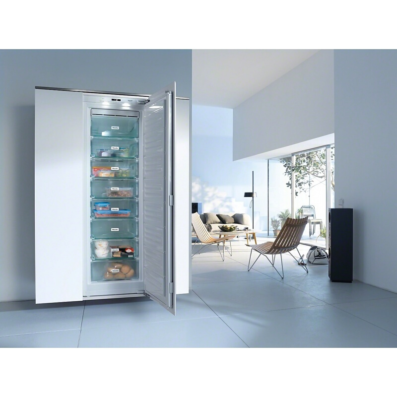 美诺miele冷藏冷冻组合冰箱德国进口嵌入式kfns37232id