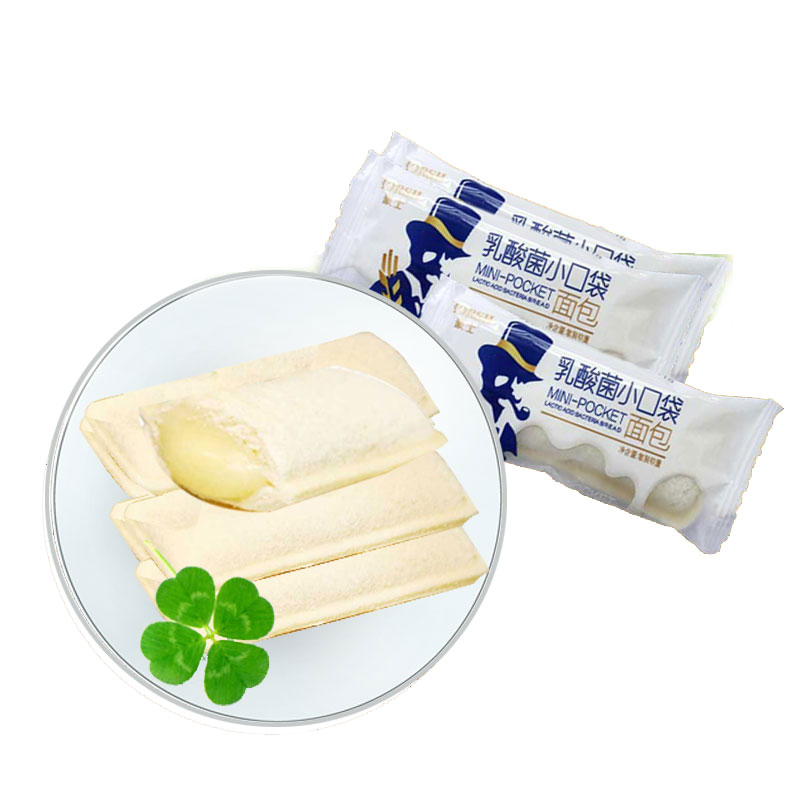 豪士 糕点点心 乳酸菌小口袋面包500g散装 网红美食 休闲零食 下午茶