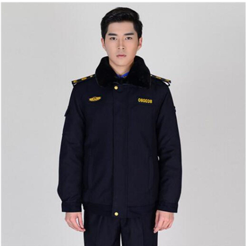 剑神 新款统一配发城管防寒服冬季棉服装套装多功能防寒加厚保暖大衣