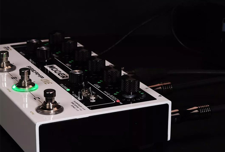 mooer魔耳 preamp live 专业落地前级音箱ir箱体模拟综合效果器