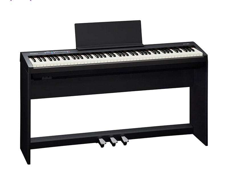 roland罗兰电钢琴fp30智能数码88键重锤便携成人电子钢琴ksc-70e