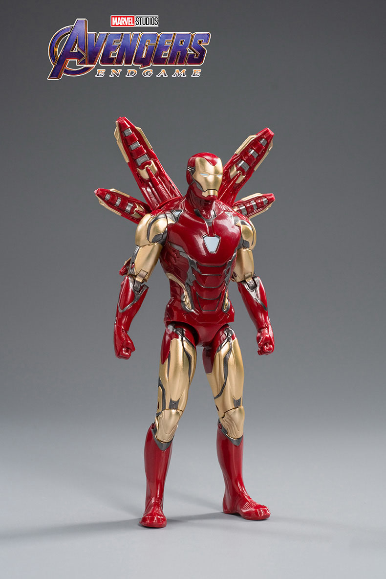 中动玩具16050814寸mk85钢铁侠漫威手办复仇者联盟关节可动手办玩具高