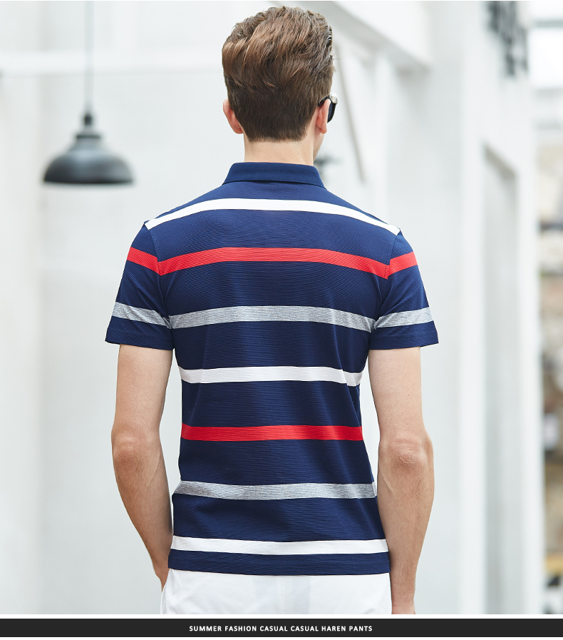 花花公子playboyicon男士polo衫