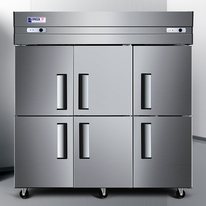 星星xingx1202升商用六门厨房冰箱q16w6