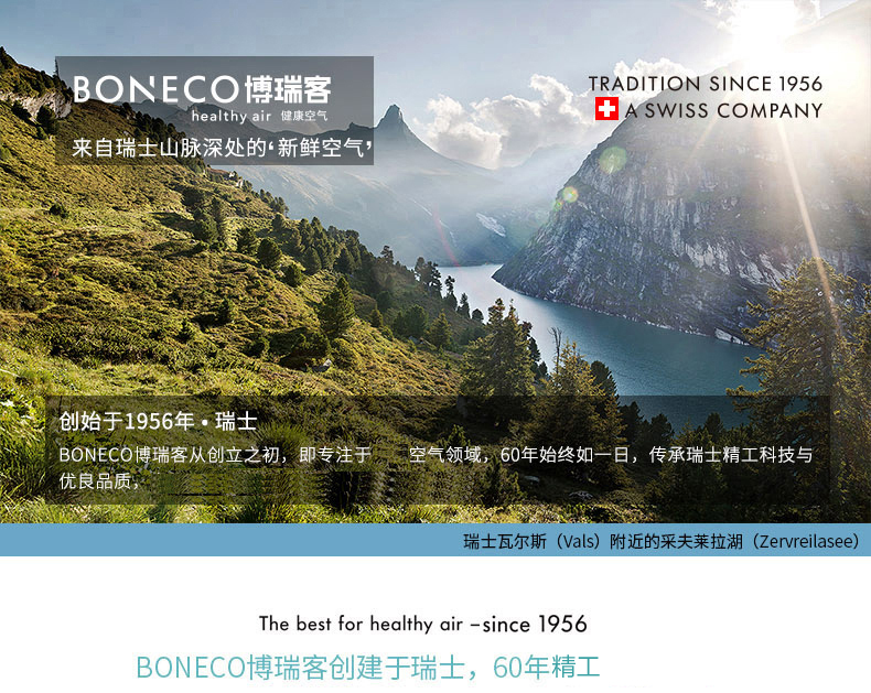 瑞士风/博瑞客（BONECO）空气清洗器W300E空气净化器/清洗加湿器 原装进口 健康、静音 无白粉