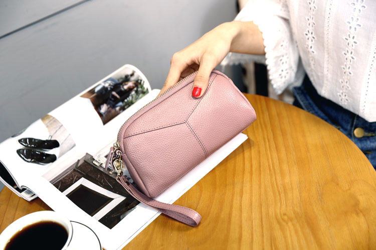 女士手拿包女2017新款休闲时尚潮流简约百搭手包迷你夏天小包包女