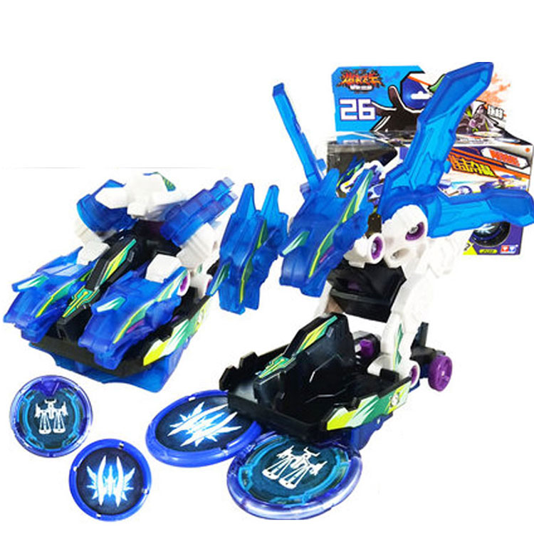 钢翼战龙-飞车变形玩具套装疾影风男孩室内8-13岁中大童开发早教积木