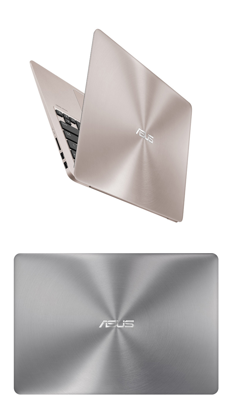 华硕asusrx310ua133英寸轻薄笔记本电脑i37100u4g128g固态集显玫瑰金