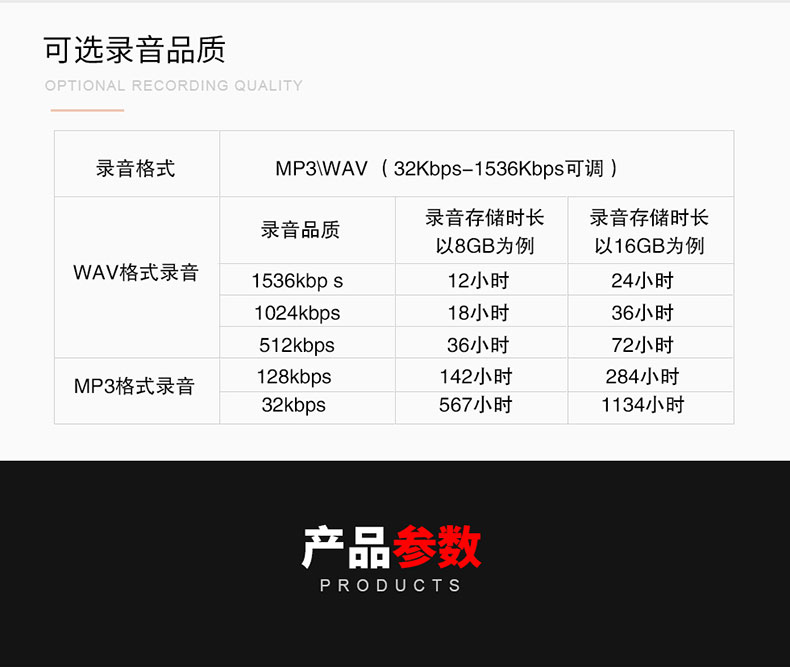 赠转文字卡纽曼rv51mini32g银色迷你录音笔微型专业高清降噪学习会议