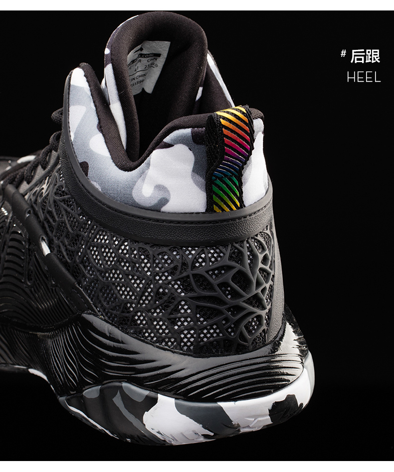 安踏官方旗舰店男篮球鞋新款kt要疯ashock外场高帮战靴篮球鞋