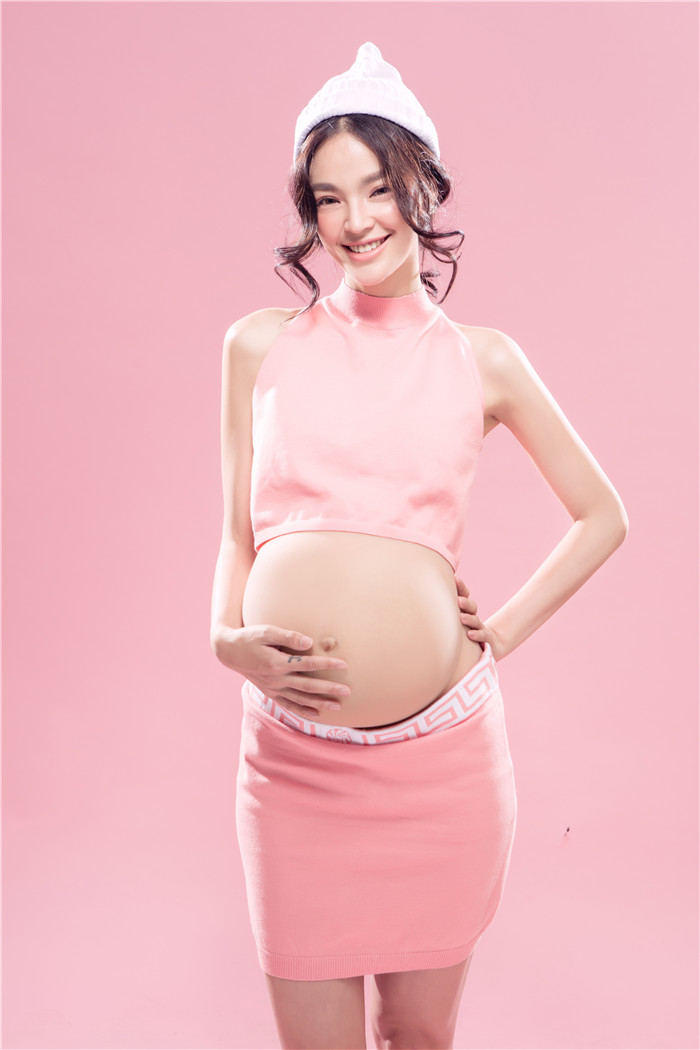 孕妇照杨颖图片