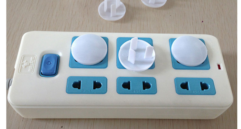 防触电插座保护盖儿童简约小清新插座塞宝宝防电源保护套插孔插头防护