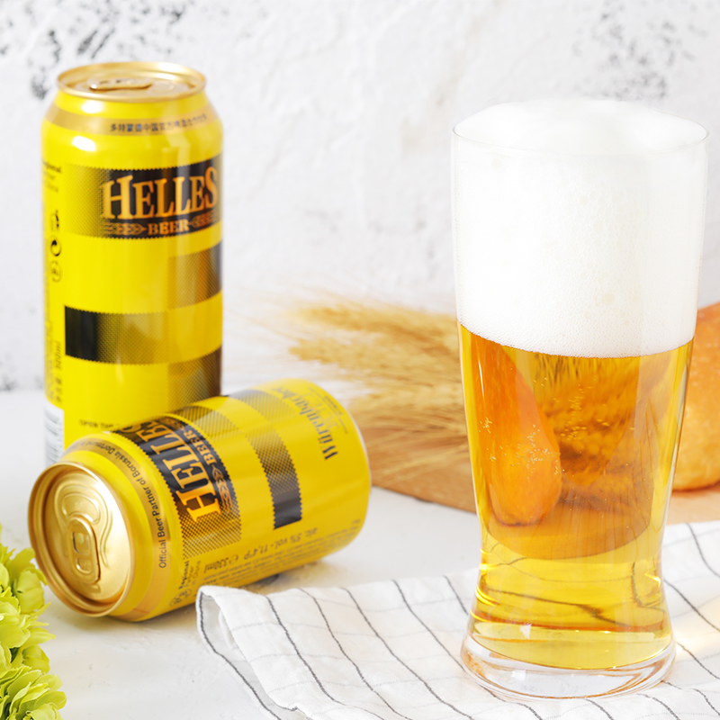 德国进口瓦伦丁wurenbacher荷拉斯啤酒330ml24听箱