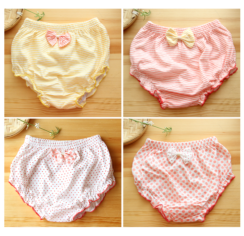 2017款】儿童内裤三角纯棉女宝宝婴儿幼儿0-1女童裤头裤衩3岁夏季小童