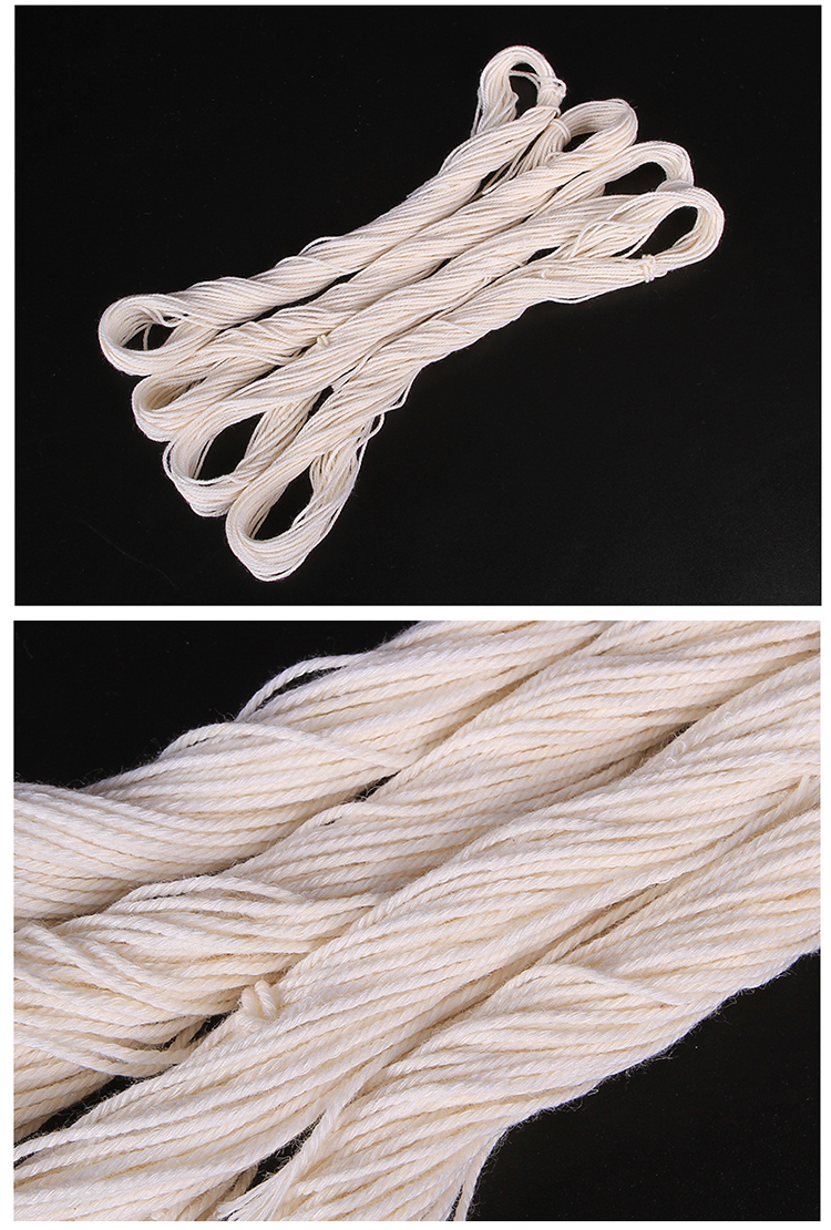 墨斗线本白色线绳丙棉线施工线建筑线木工瓦匠工程线直径2mm