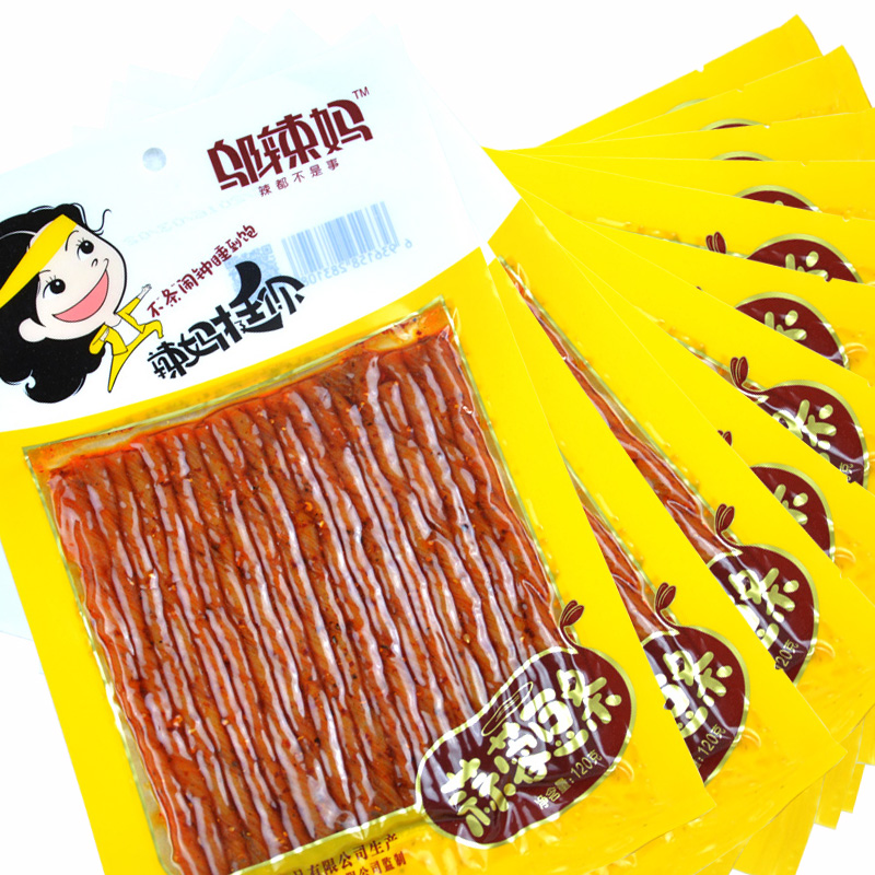 邬辣妈蒜蓉豆条110g