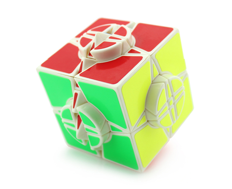 魔域文化时光轮魔方顺滑异形魔方魔中魔减压学生儿童玩具白底